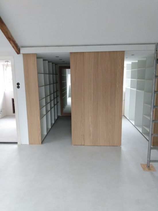 Inloop-kledingkast op zolder - Utrecht Inloop-kledingkast op zolder - Utrecht